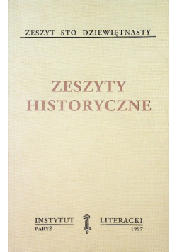 Zeszyty historyczne zeszyt 119