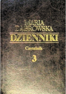 Dąbrowska dzienniki Tom 3