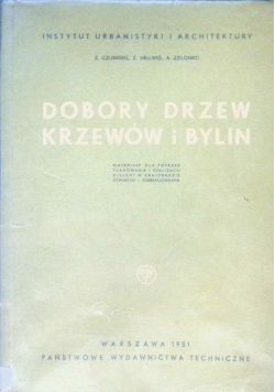 Dobory Drzew Krzewów i Bylin