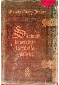 Słownik kościelny łacińsko polski