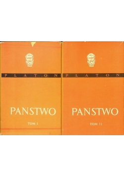 Platon Państwo Tom I i II