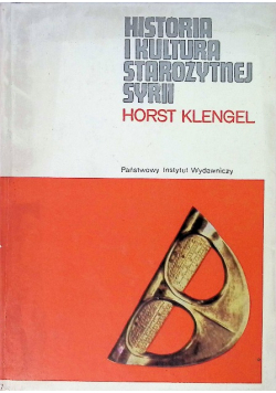 Historia i kultura starożytnej Syrii