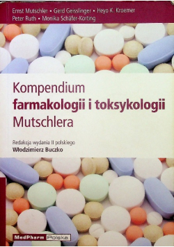 Kompendium farmakologii i toksykologii Mutschlera