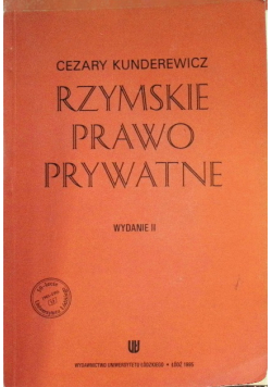 Rzymskie prawo prywatne