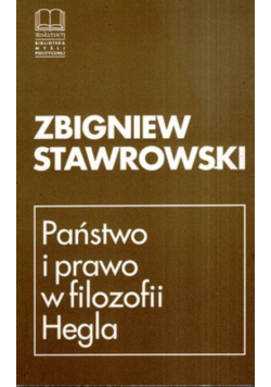 Państwo i prawo w filozofii Hegla