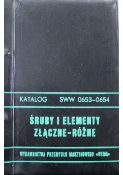 Śruby i elementy złączne rożne
