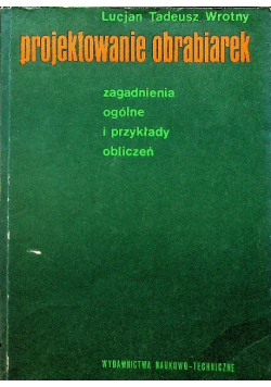 Projektowanie obrabiarek