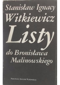 Listy do Bronisława Malinowskiego