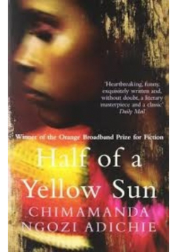 Half of a yellow sun