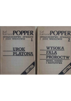 Urok Platona społeczeństwo otwarte i jego wrogowie Część 1 i 2