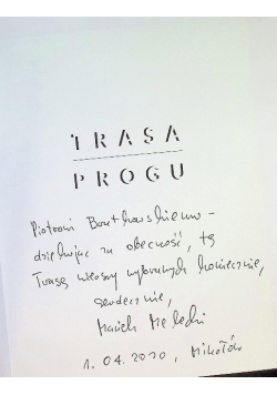 Trasa progu