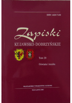 Zapiski kujawsko dobrzyńskie Tom 20