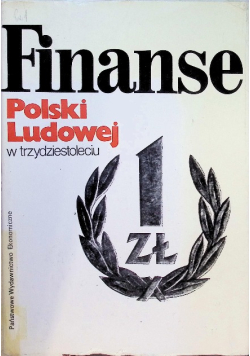 Finanse Polski Ludowej w trzydziestoleciu