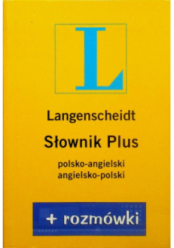 Słownik Plus polsko - angielski angielsko - polski + rozmówki