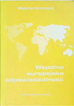 Wspólna europejska odpowiedzialność