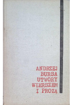 Utwory wierszem i prozą