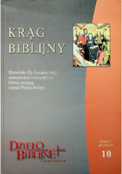 Krąg biblijny Dzieło biblijne Zeszyt 10