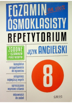 Egzamin ósmoklasisty Język angielski Repetytorium