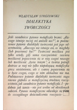Dialektyka twórczości