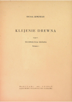 Klejenie drewna