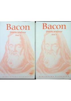 Bacon Dzieło większe Tom I i II