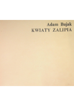 Kwiaty Zalipia
