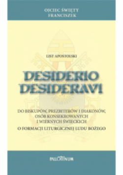 Desiderio desideravi