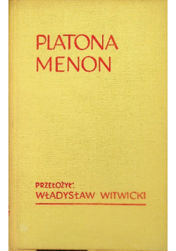 Platona Menon