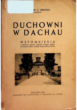 Duchowni w Dachau 1945 r.