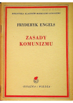 Zasady komunizmu 1950 r.