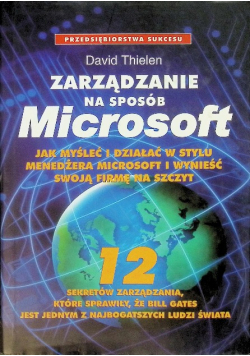 Zarządzanie Na Sposób Microsoft