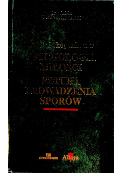 Psychologia Miłości Sztuka Prowadzenia Sporów