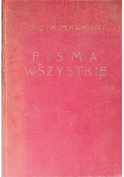 Pisma wszystkie 1923 r.