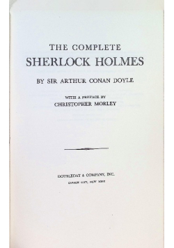 The Complete Sherlock Homles