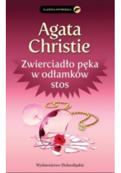Zwierciadło pęka w odłamków stos