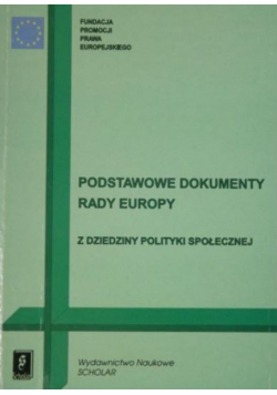 Podstawowe dokumenty Rady Europy