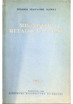 Mikroskop metalograficzny
