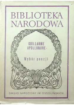 Apollinaire Wybór poezji