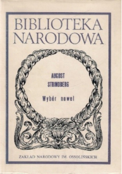 Strindberg Wybór Nowel