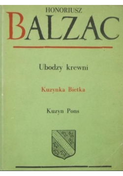 Ubodzy krewni Kuzynka Bietka Kuzyn Pons