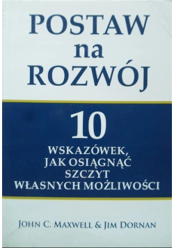 Postaw na rozwój 10 wskazówek jak osiągnąć szczyt własnych możliwości