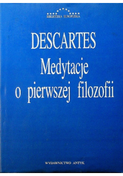 Medytacje o pierwszej filozofii