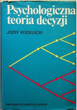Psychologiczna teoria decyzji
