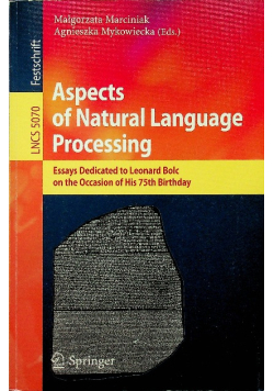 Aspects of Natural Language Processing