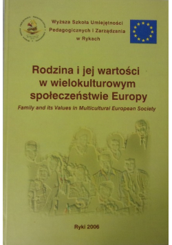 Rodzina i jej wartości w wielokulturowym społeczeństwie Europy