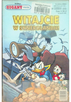 Gigant poleca Tom 89 Witajcie w Sknerolandii