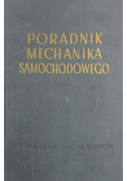 Poradnik mechanika samochodowego