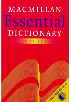 Macmillan essential dictionary for learners of english