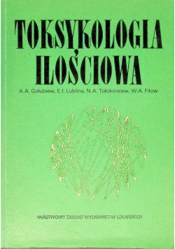 Toksykologia ilościowa