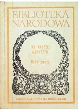 Morsztyn Wybór poezji